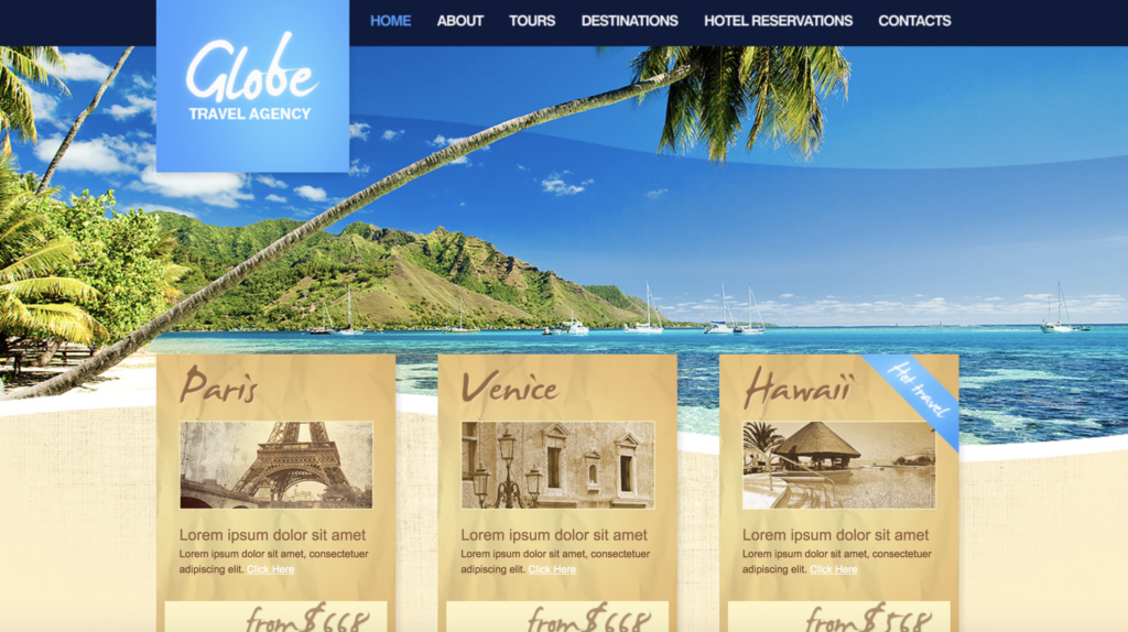 travel websites by Jodi Stout