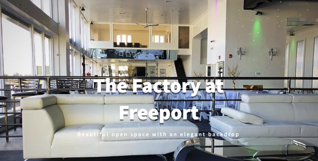The Factory at Freeport Long Island website devlopment by Jodi Stout